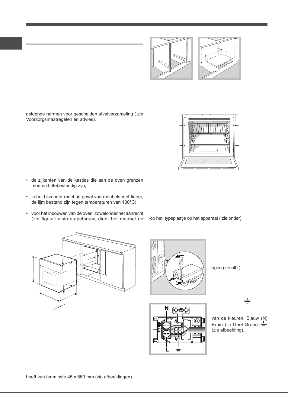 Het installeren, Plaatsing | Indesit FIMS531J-K.A-IX-(EE) User Manual | Page 56 / 84