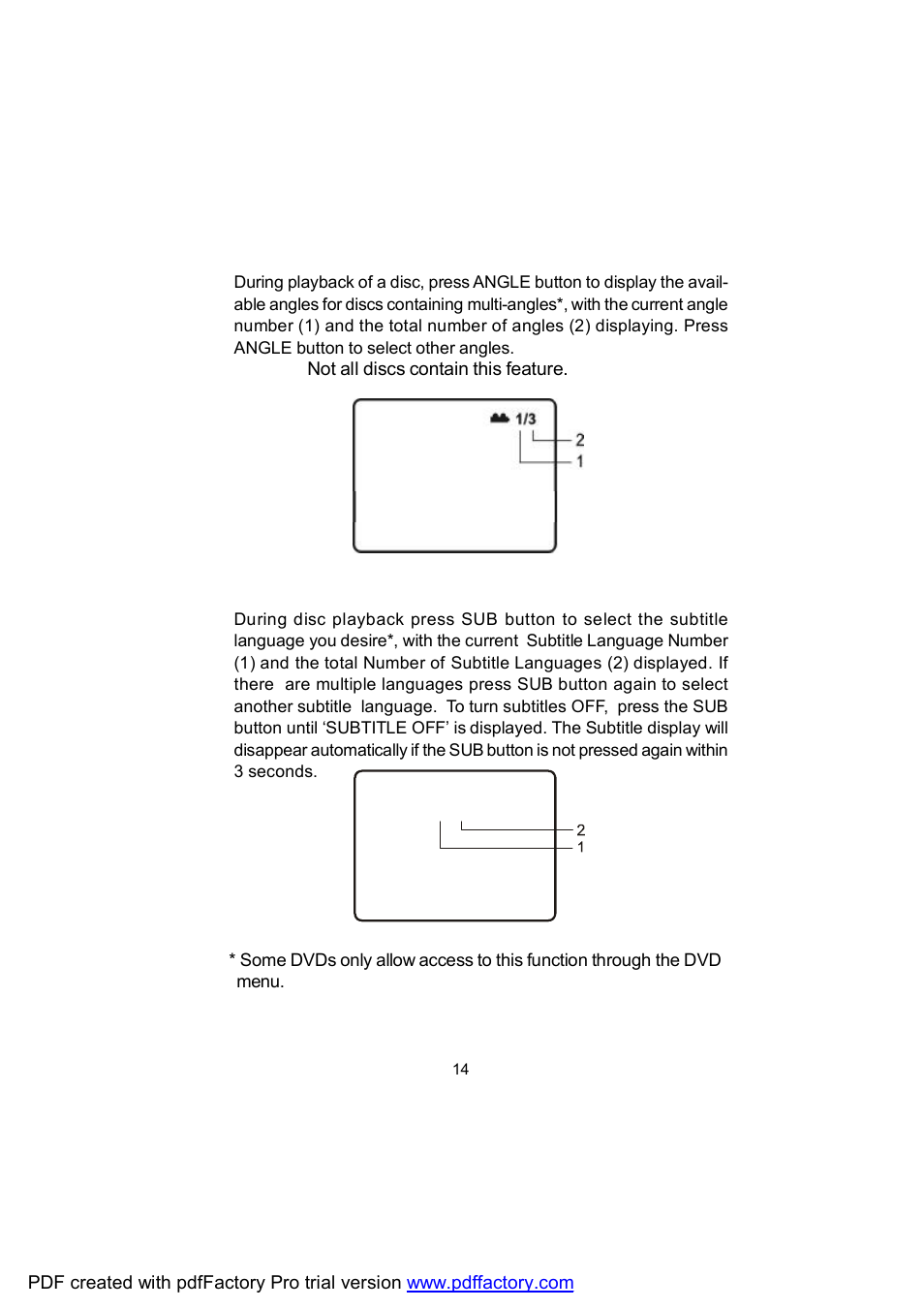 Audiovox D1809 User Manual | Page 14 / 34