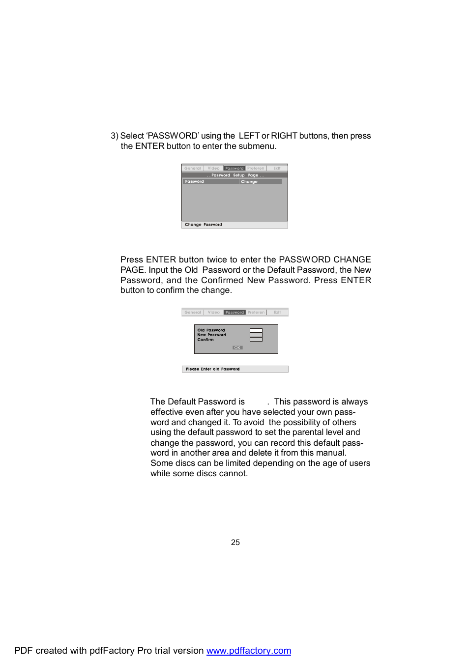 Audiovox D1809 User Manual | Page 25 / 34