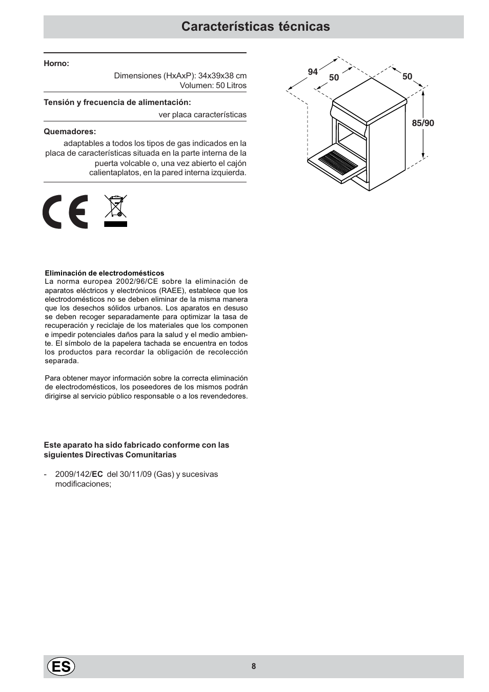Indesit KN1G2S(W)-E User Manual | Page 8 / 28