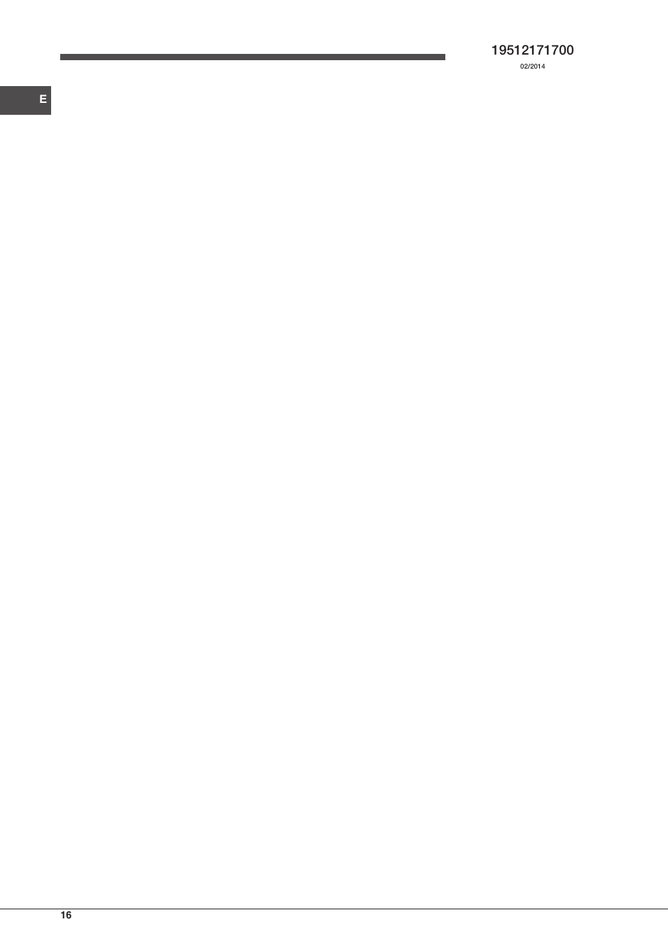Indesit IB-34-AA-F-H-D User Manual | Page 16 / 16