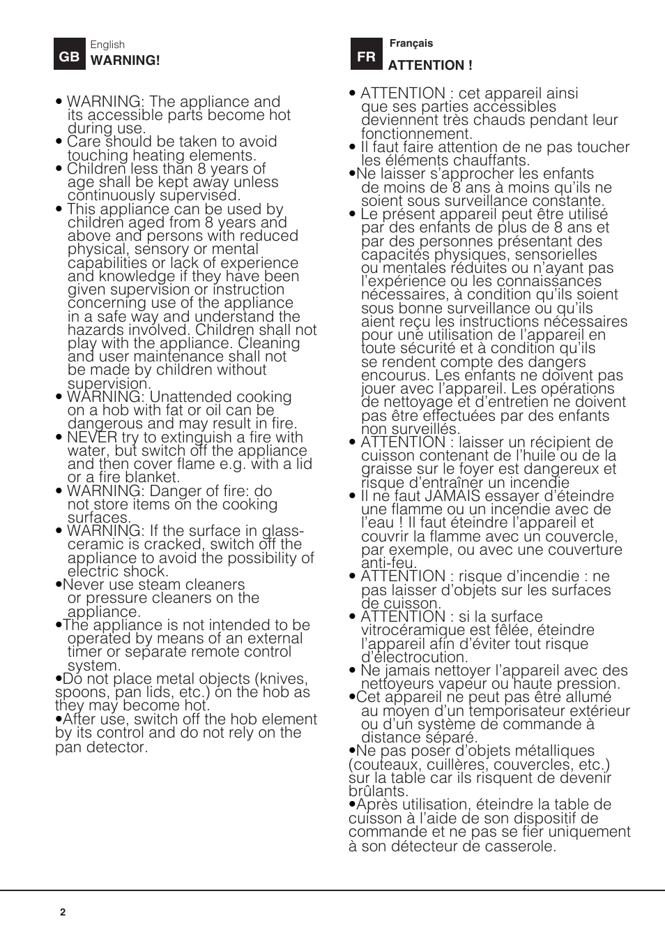 Indesit VIA-630-C User Manual | Page 2 / 84
