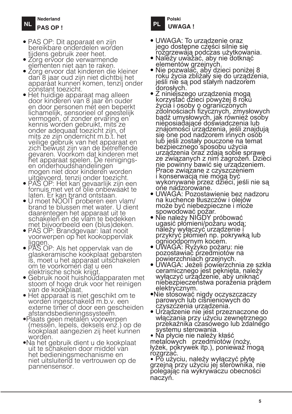 Indesit VIA-630-C User Manual | Page 5 / 84