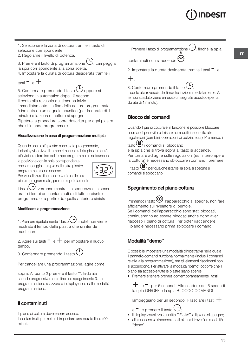 Indesit VIA-630-C User Manual | Page 55 / 84