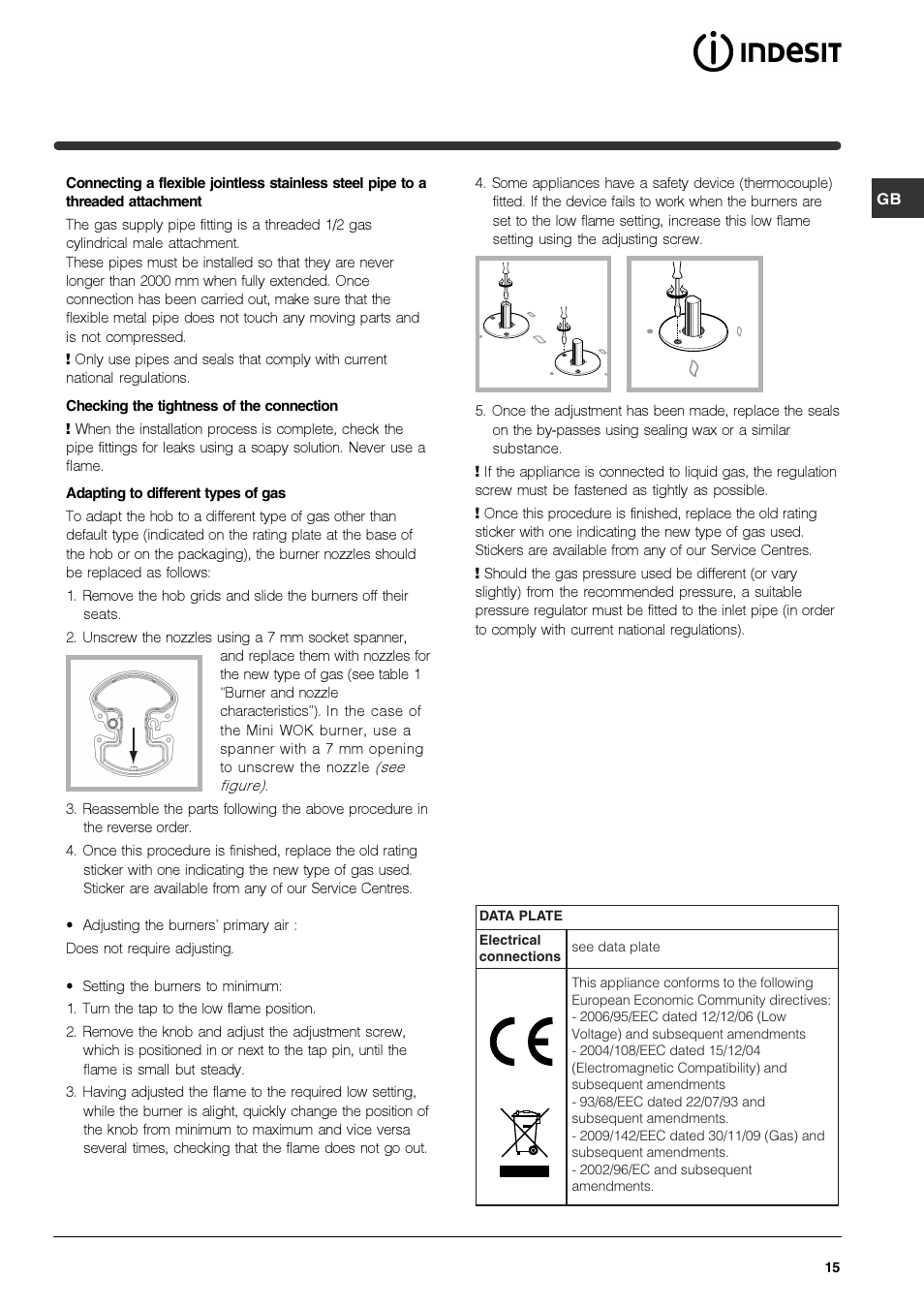 Indesit IPG-640-S-(BK) User Manual | Page 15 / 56