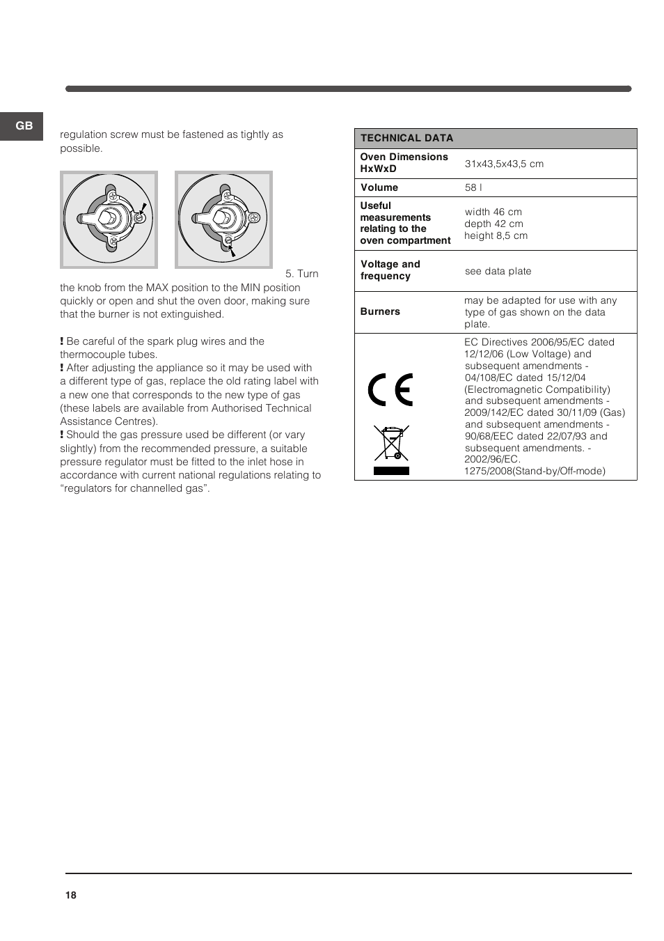 Indesit KN6G21S(X)-I User Manual | Page 18 / 44