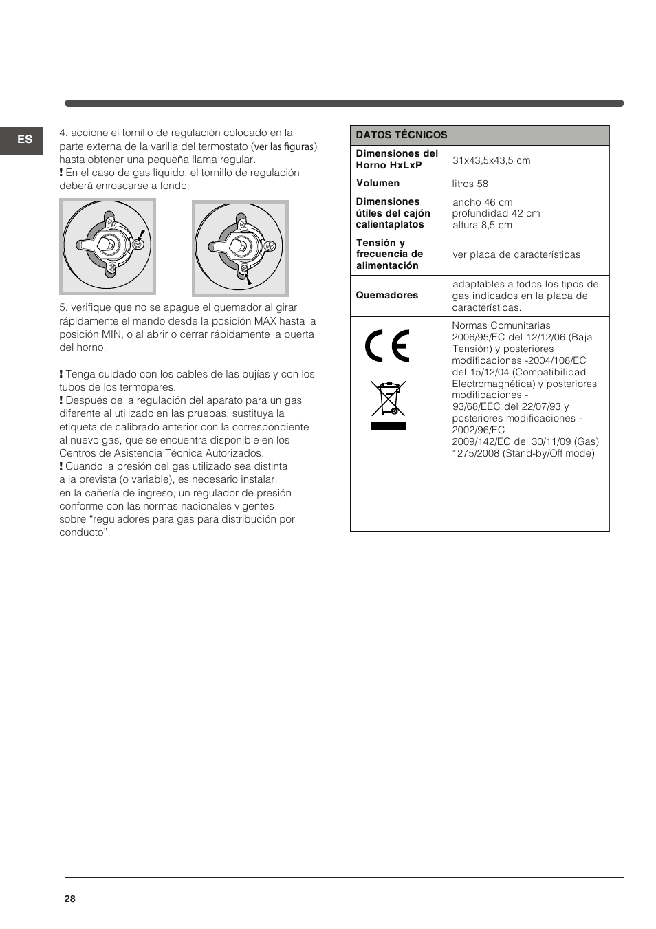 Indesit KN6G21S(X)-I User Manual | Page 28 / 44