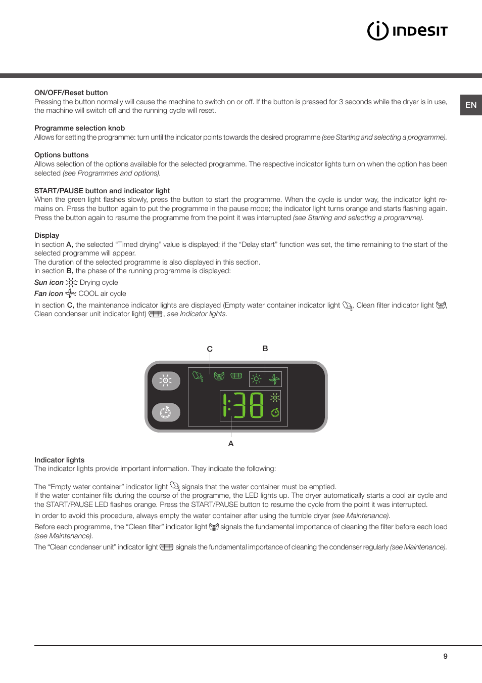 Indesit IDCE-G45-B-H-(EU) User Manual | Page 9 / 80