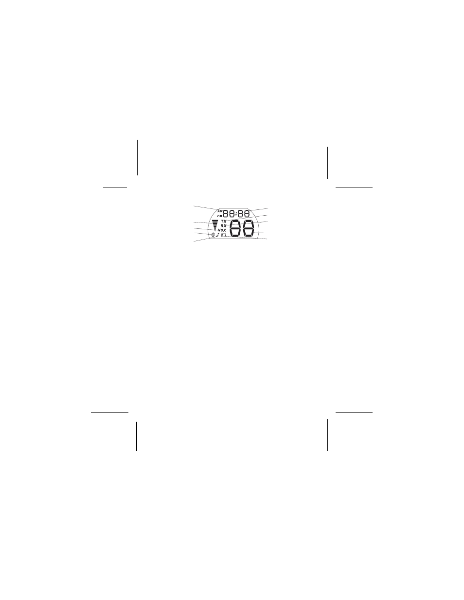 Model gmrs200w display | Audiovox GMRS200W User Manual | Page 4 / 16