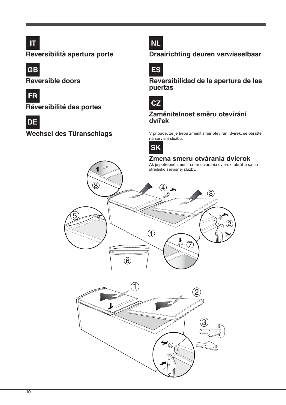 Indesit CAA-55-NF.1 User Manual | Page 10 / 44