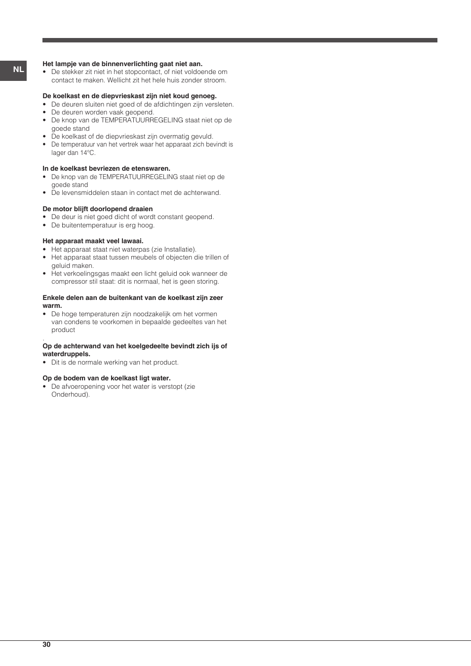 Indesit CAA-55-NF.1 User Manual | Page 30 / 44
