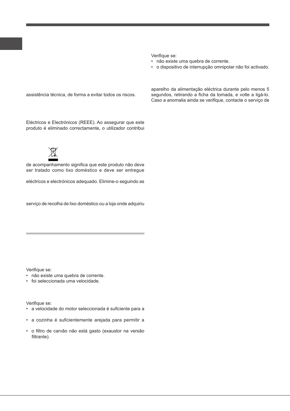 Anomalias e soluções | Indesit IHT-6.5-C-M-IX User Manual | Page 48 / 80