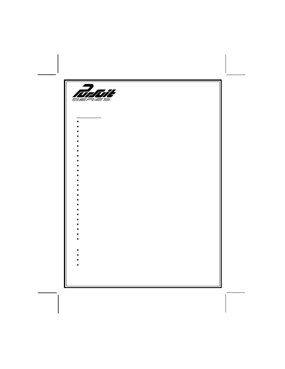 Audiovox PRO-9275T User Manual | 4 pages