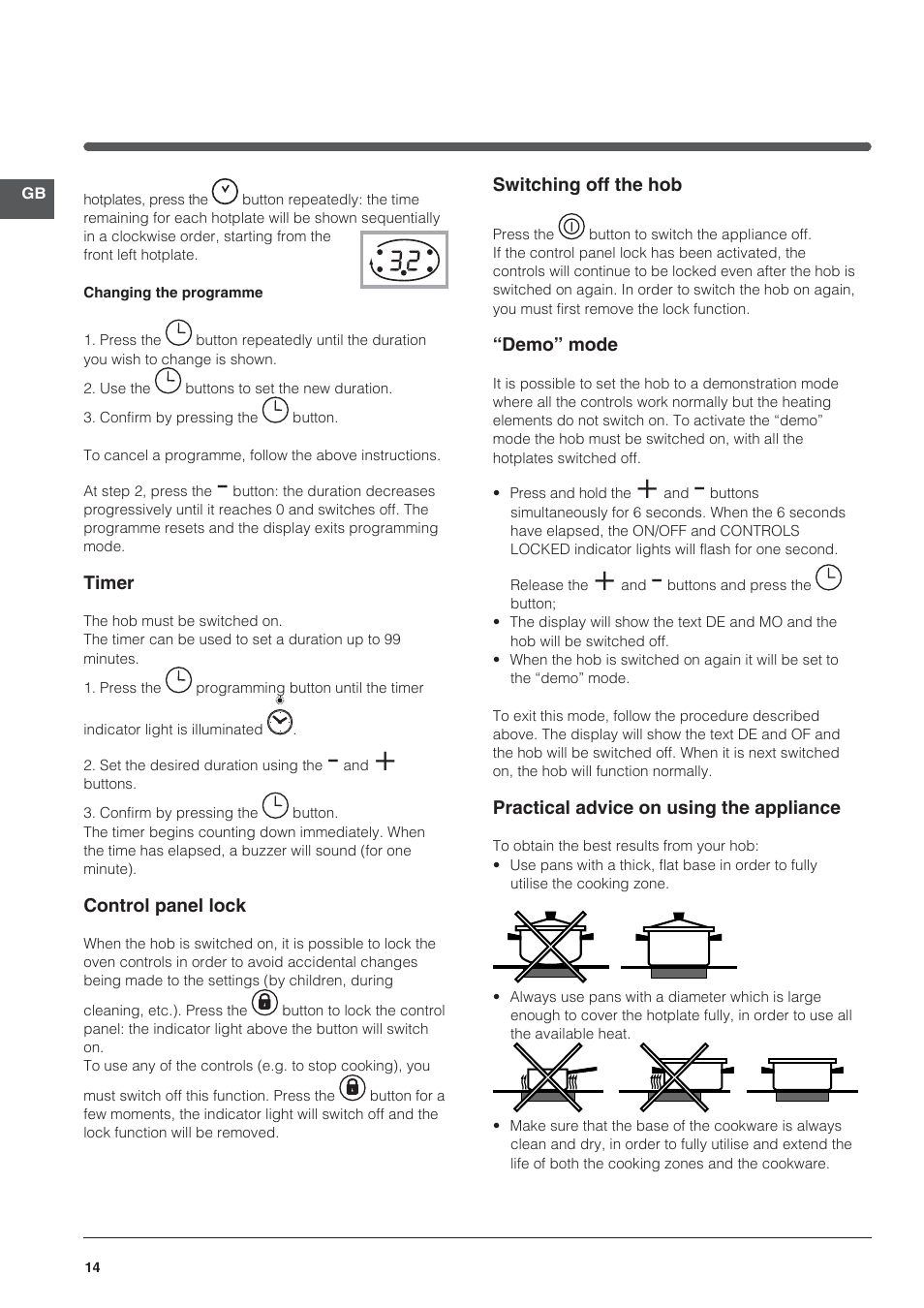 Indesit VRO-632-TD-B User Manual | Page 14 / 84