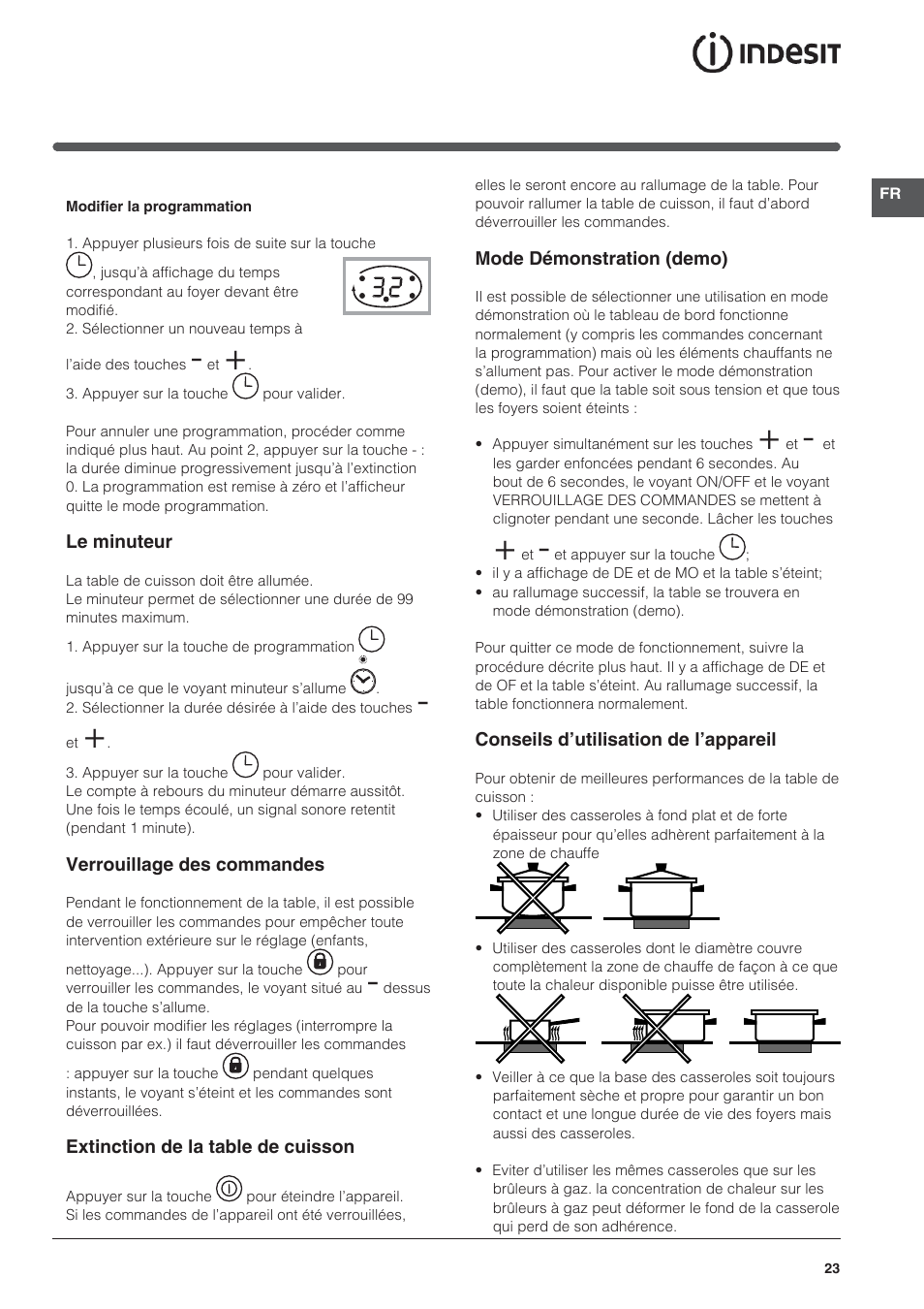 Indesit VRO-632-TD-B User Manual | Page 23 / 84