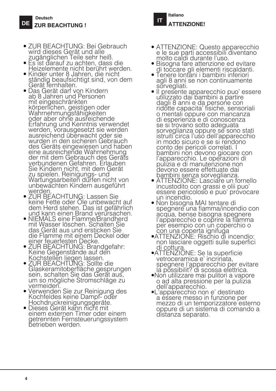 Indesit VRO-632-TD-B User Manual | Page 4 / 84