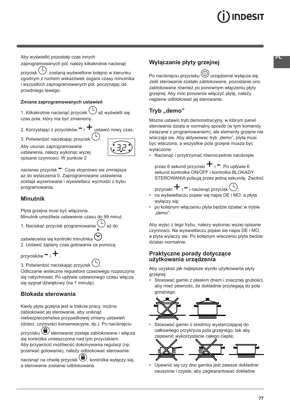 Indesit VRO-632-TD-B User Manual | Page 77 / 84