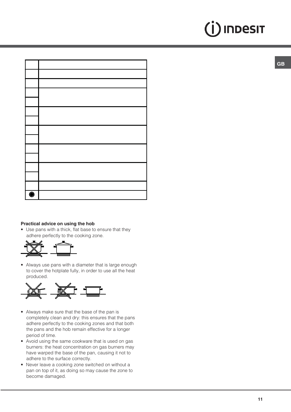 Indesit KN6C76A(X)-GR User Manual | Page 11 / 60
