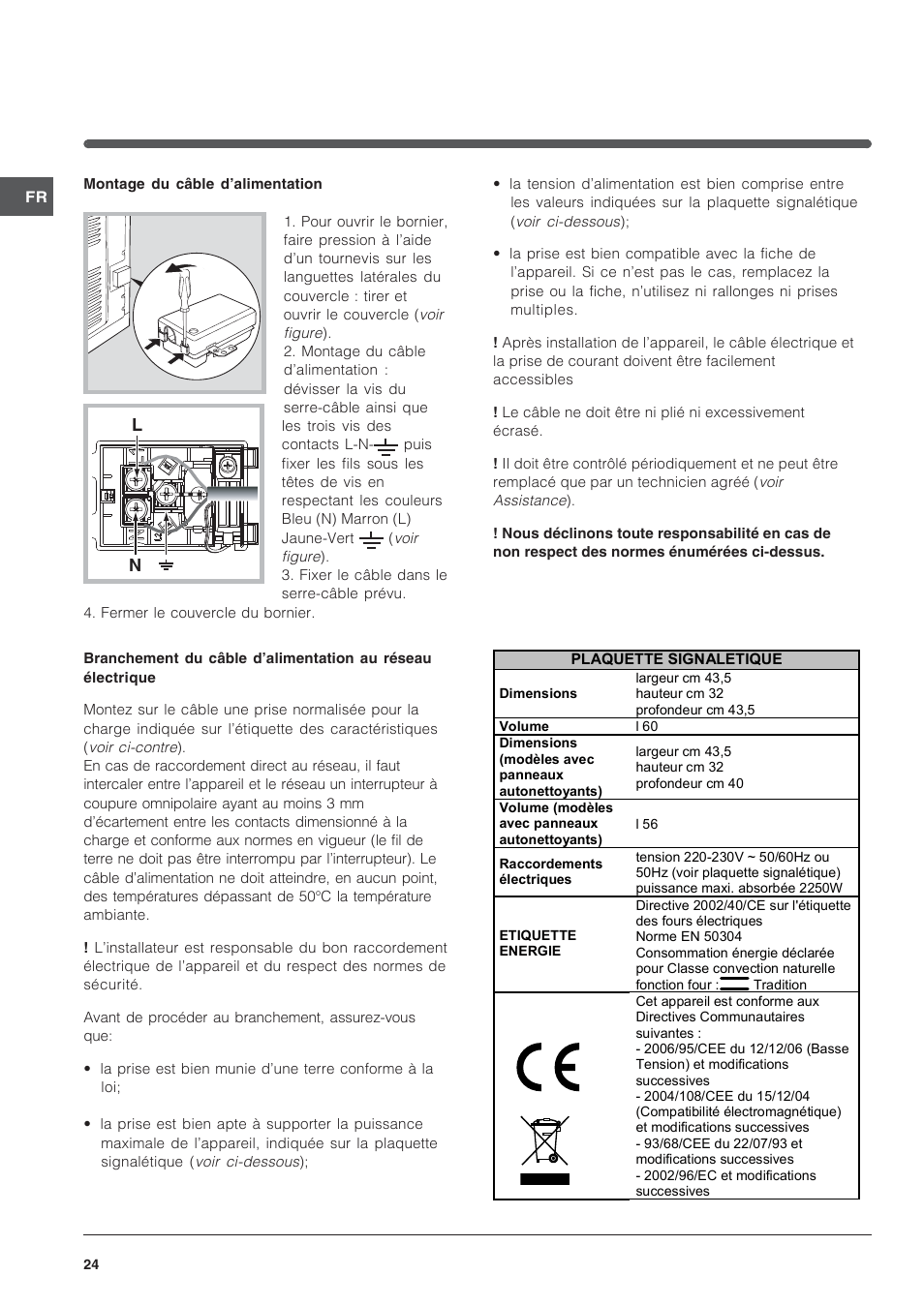 Indesit FI-20.A-(WH)-1-(SP) User Manual | Page 24 / 72