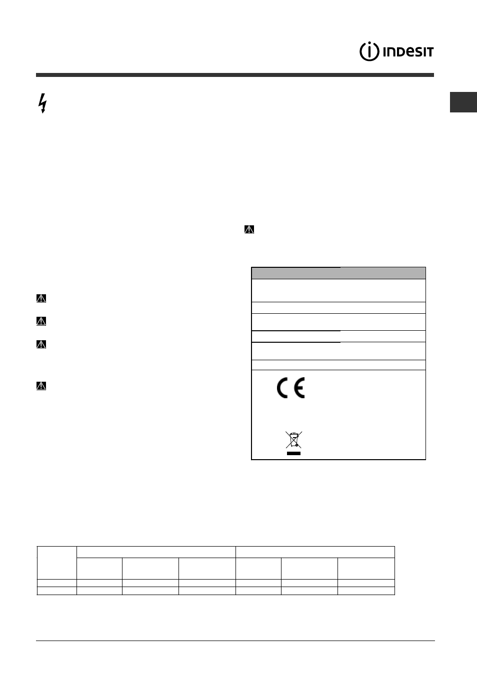 Hinweise zur ersten inbetriebnahme | Indesit DFP-2631M-EU User Manual | Page 27 / 84