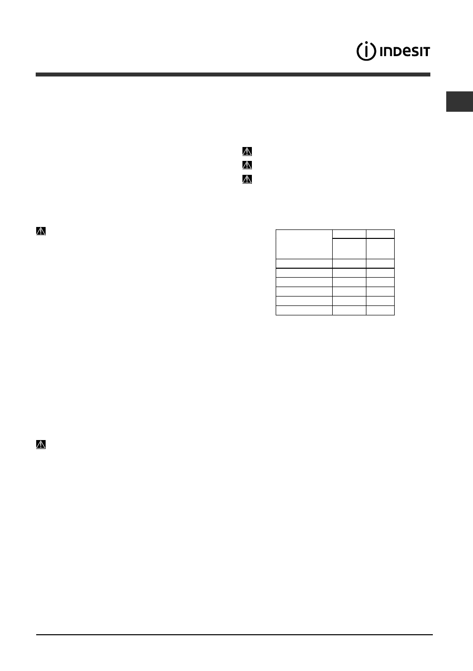 Wash options | Indesit DFP-2631M-EU User Manual | Page 7 / 84