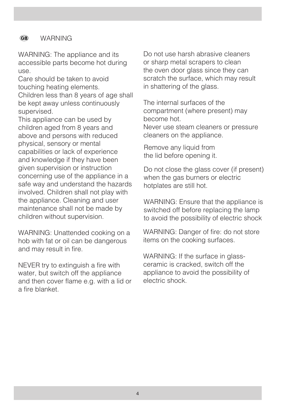Indesit KN3C12A(W)-CZ-S User Manual | Page 4 / 76