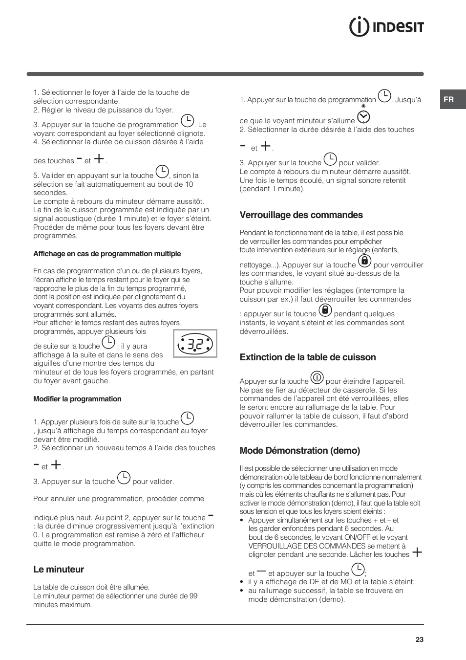 Indesit VIC-641-X User Manual | Page 23 / 84