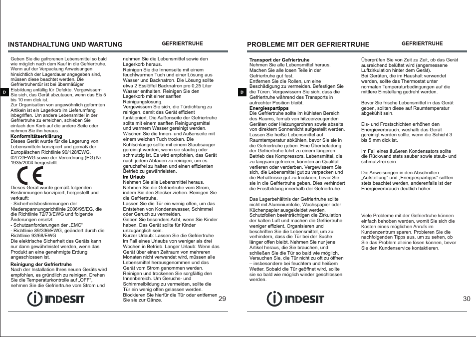 页 17 | Indesit OF-1A-100 User Manual | Page 17 / 44