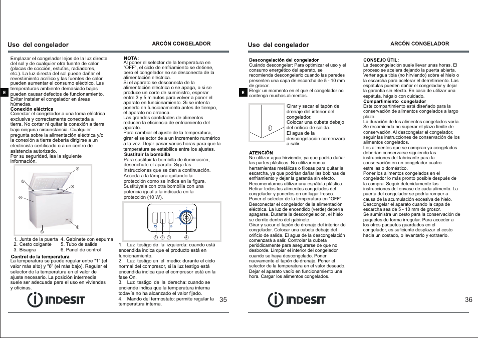 页 20 | Indesit OF-1A-100 User Manual | Page 20 / 44