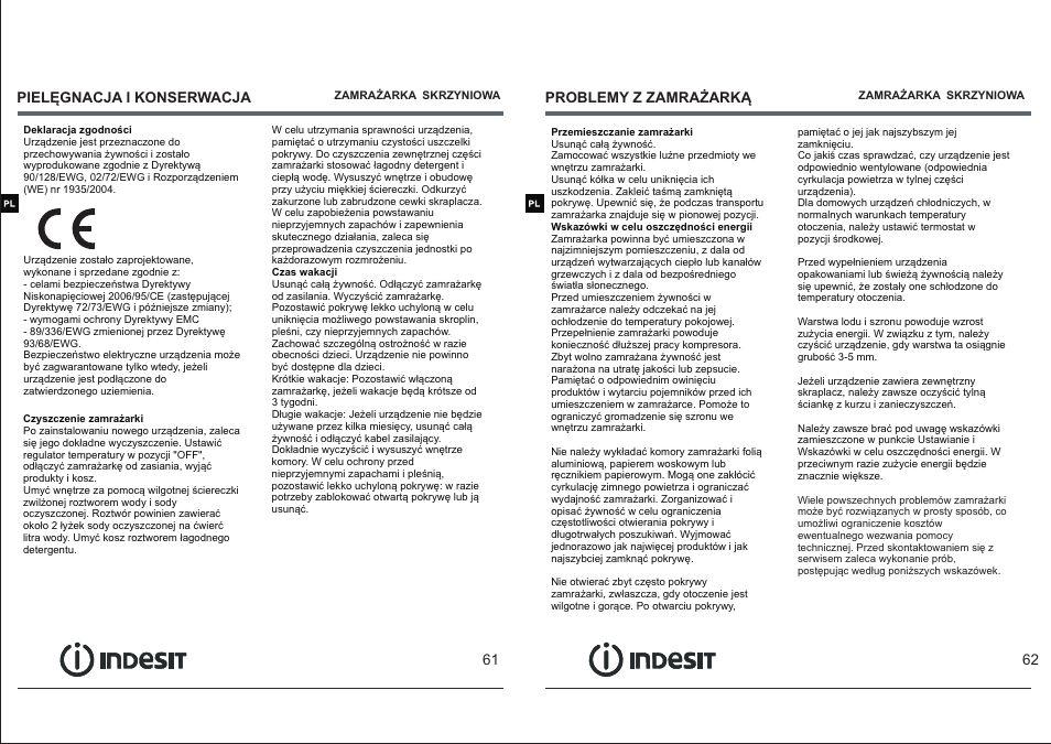 页 33 | Indesit OF-1A-100 User Manual | Page 33 / 44