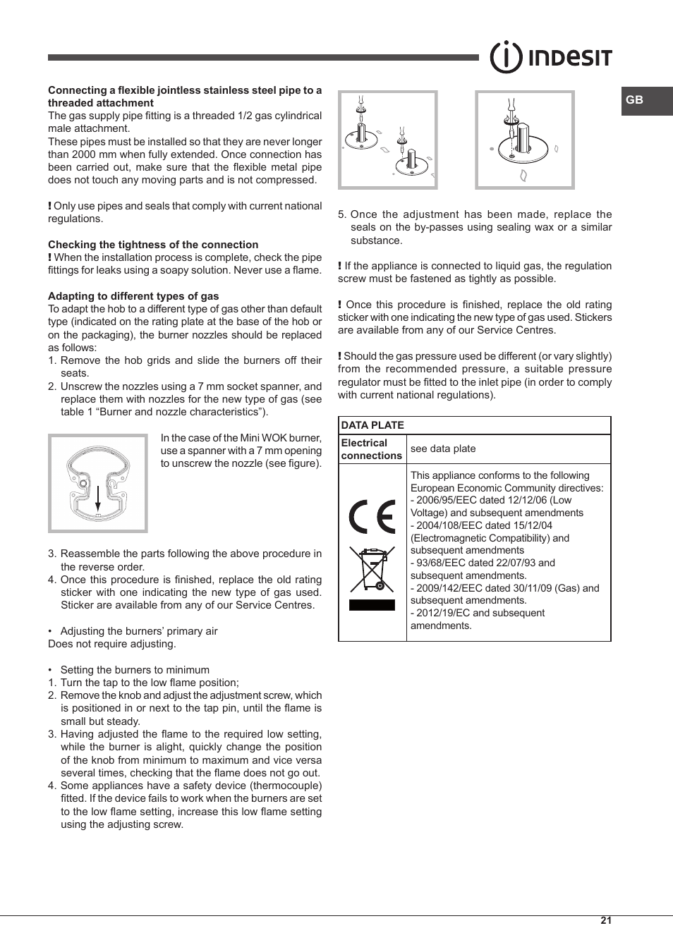 Indesit IP-751-S-(IX) User Manual | Page 21 / 56