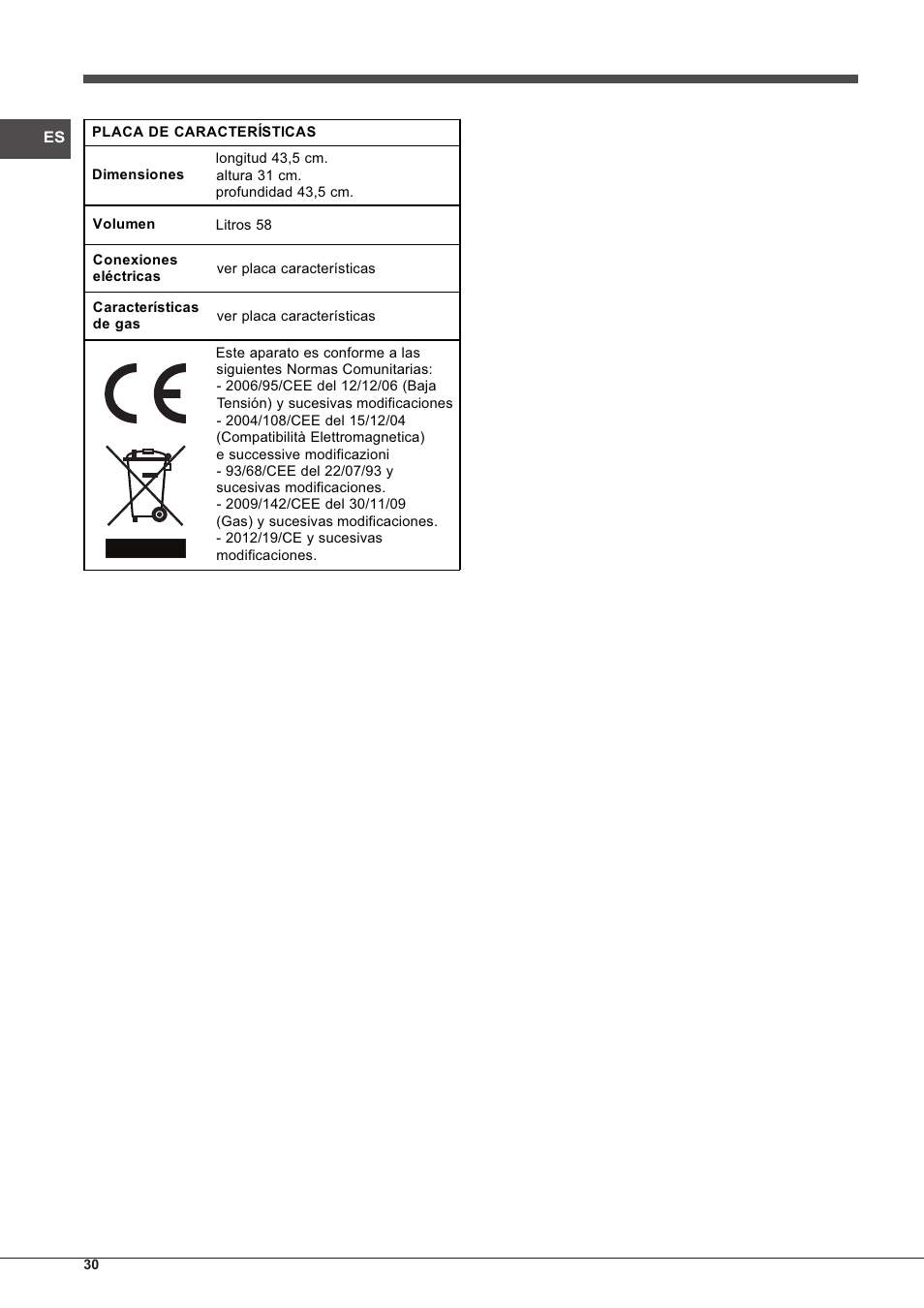 Indesit FGIM-K-IX-S User Manual | Page 30 / 64