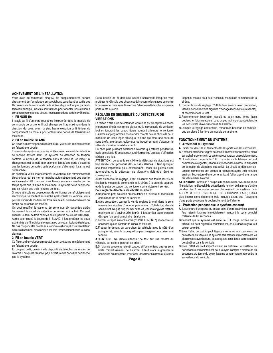 Audiovox AA-931 User Manual | Page 10 / 25