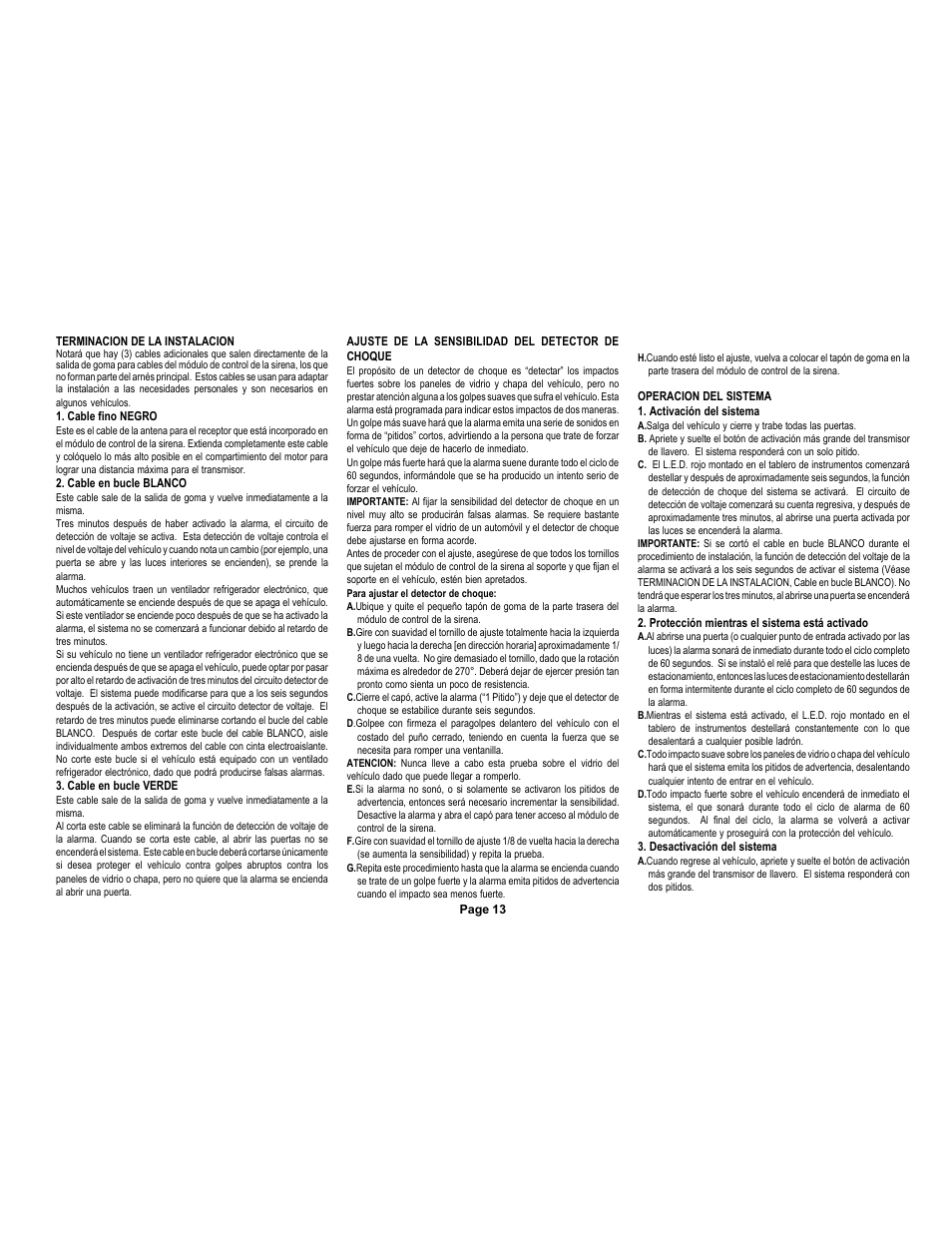 Audiovox AA-931 User Manual | Page 15 / 25