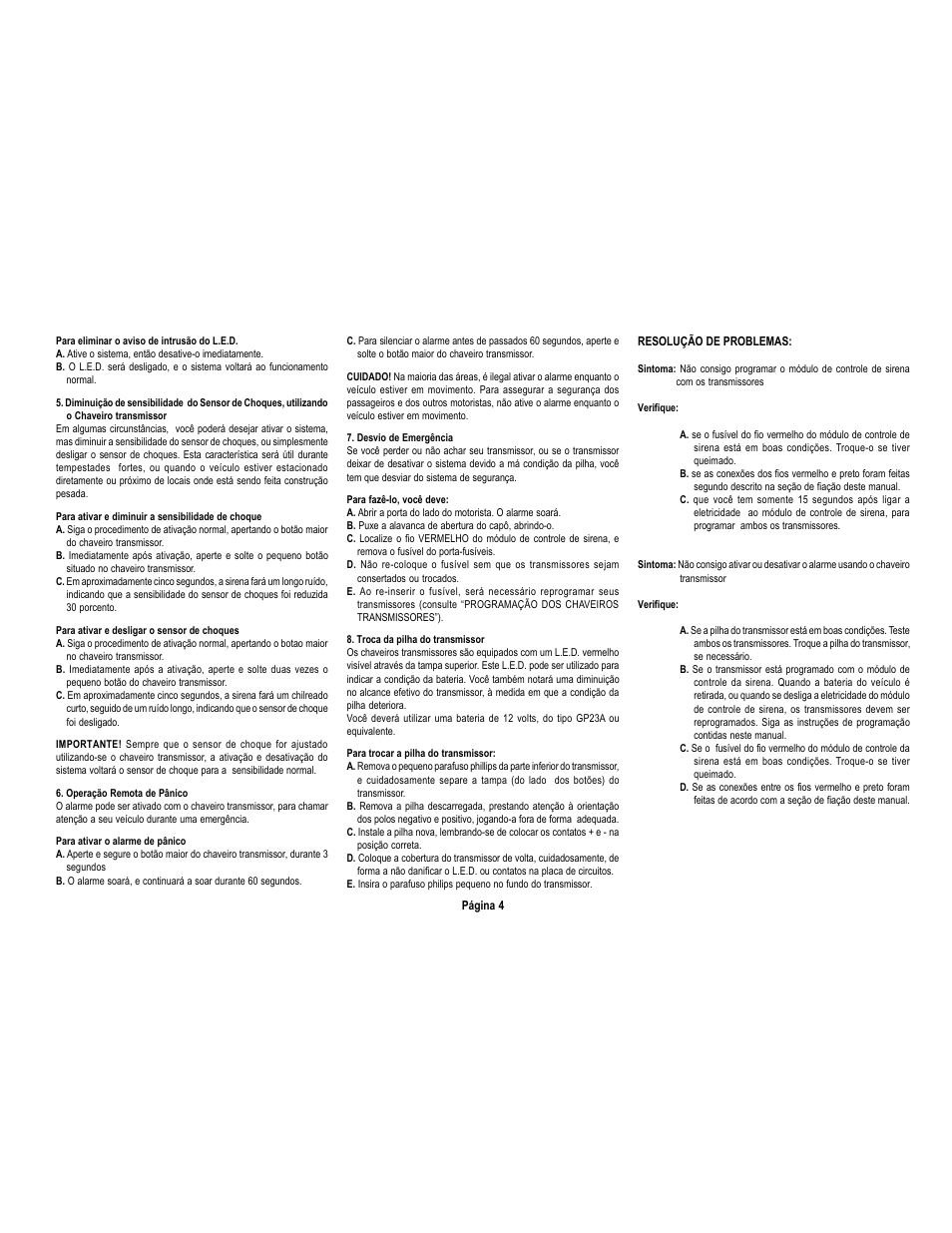 Audiovox AA-931 User Manual | Page 23 / 25