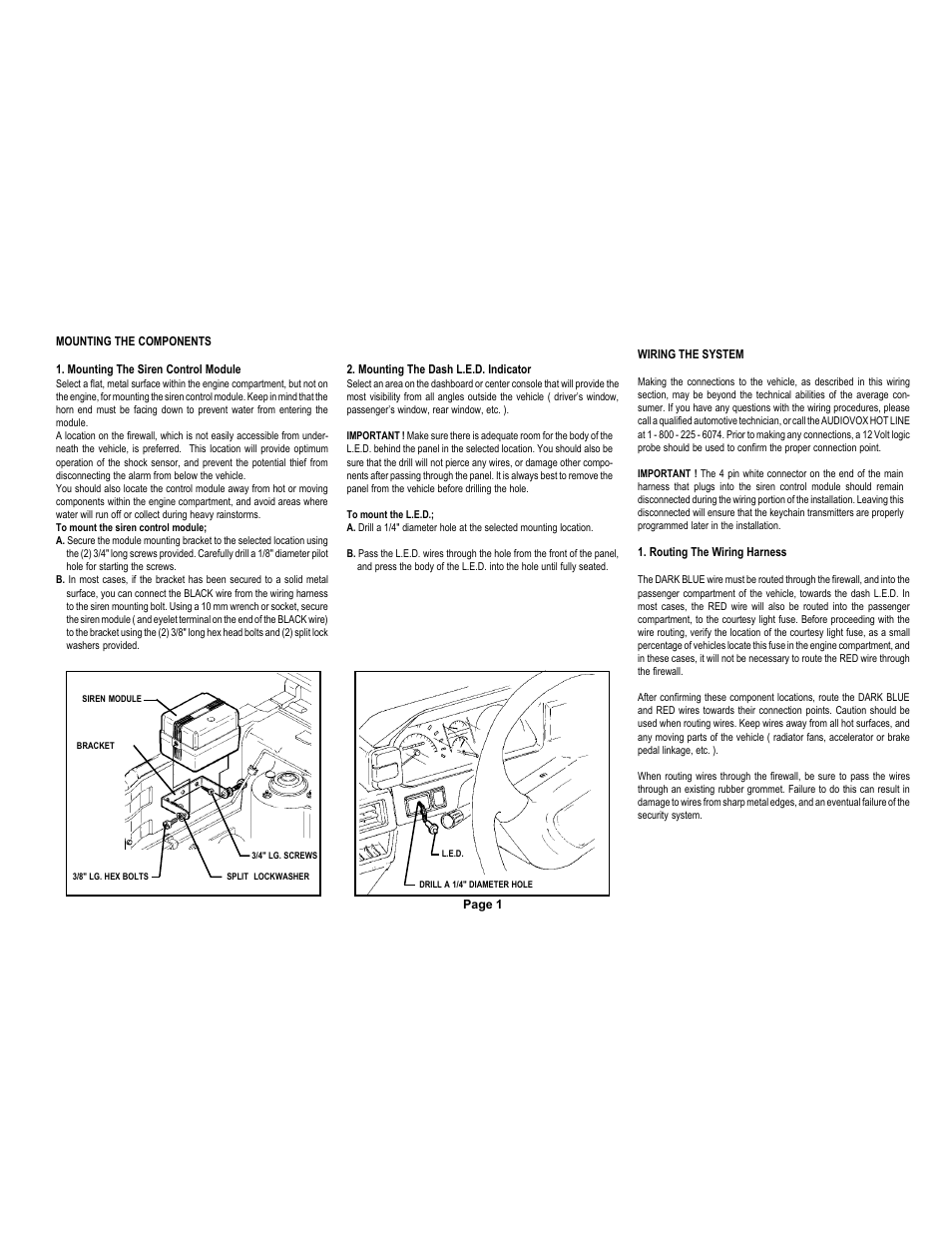 Audiovox AA-931 User Manual | Page 3 / 25