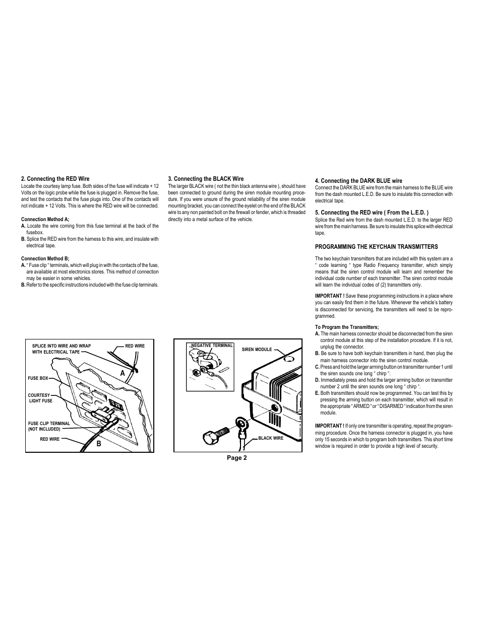 Audiovox AA-931 User Manual | Page 4 / 25