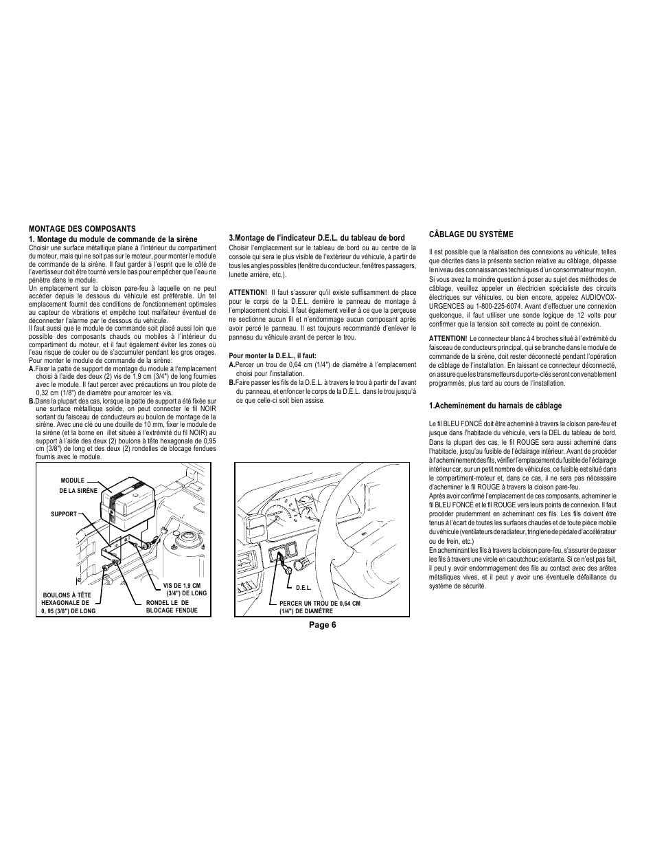 Audiovox AA-931 User Manual | Page 8 / 25
