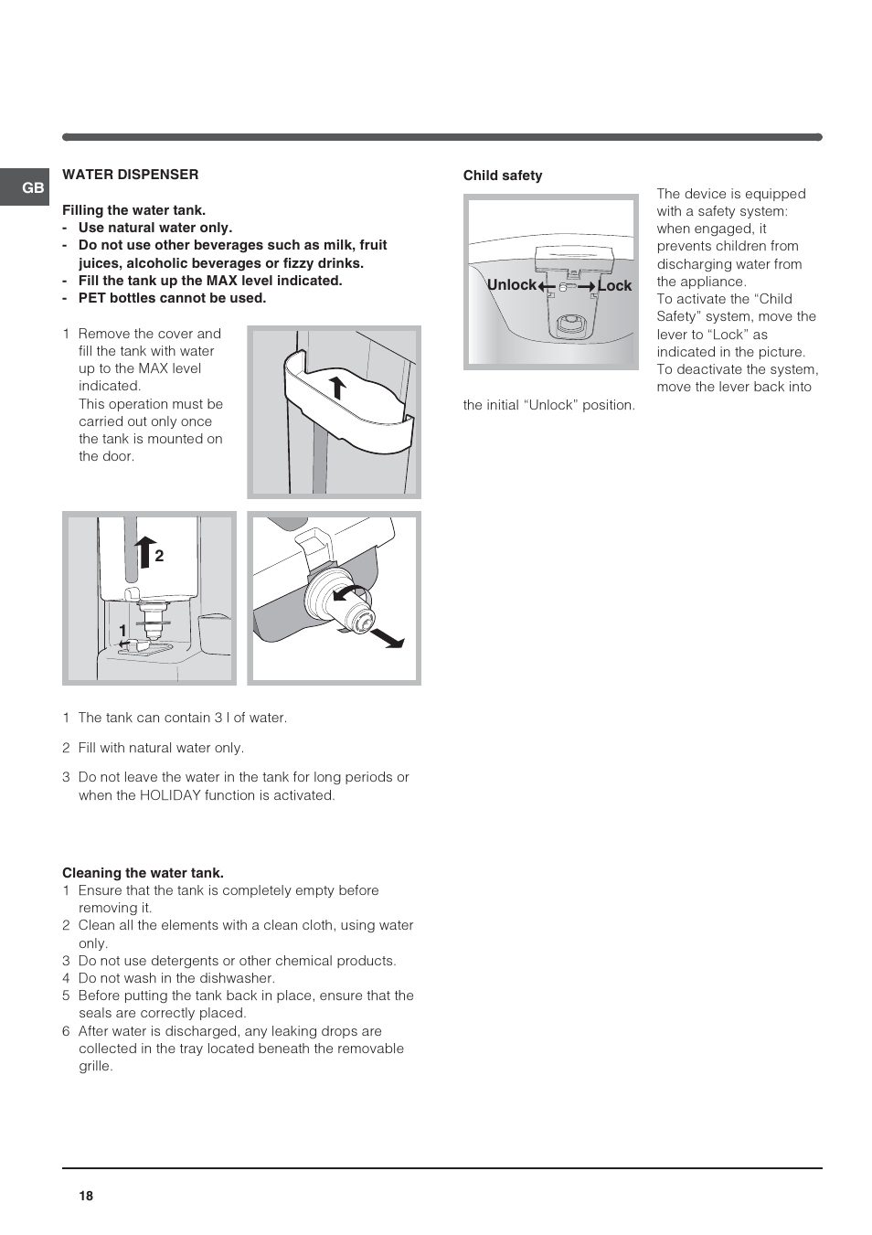 Indesit BAAN 40 FNF NXWD User Manual | Page 18 / 60