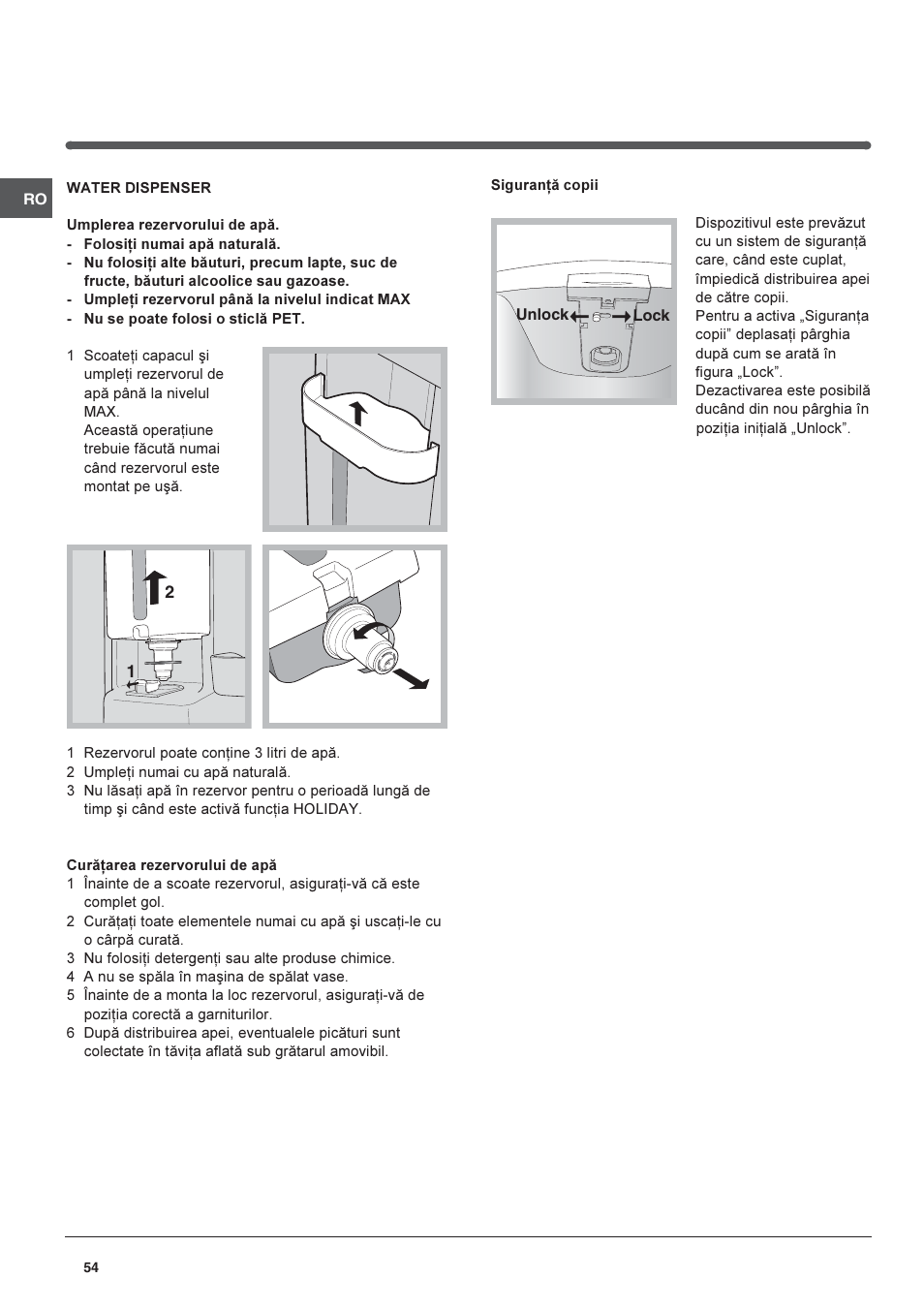 Indesit BAAN 40 FNF NXWD User Manual | Page 54 / 60