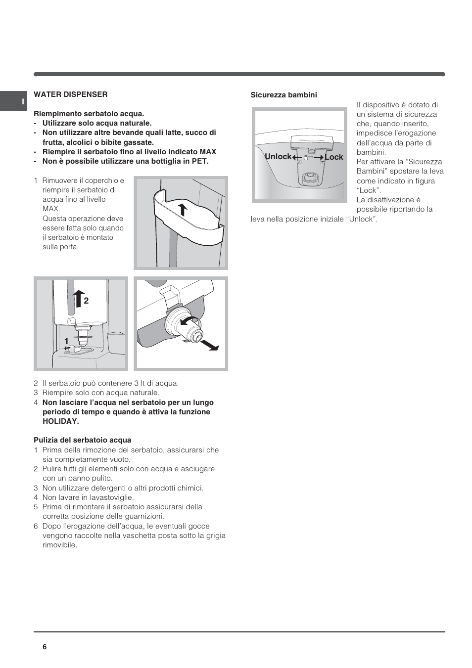 Indesit BAAN 40 FNF NXWD User Manual | Page 6 / 60