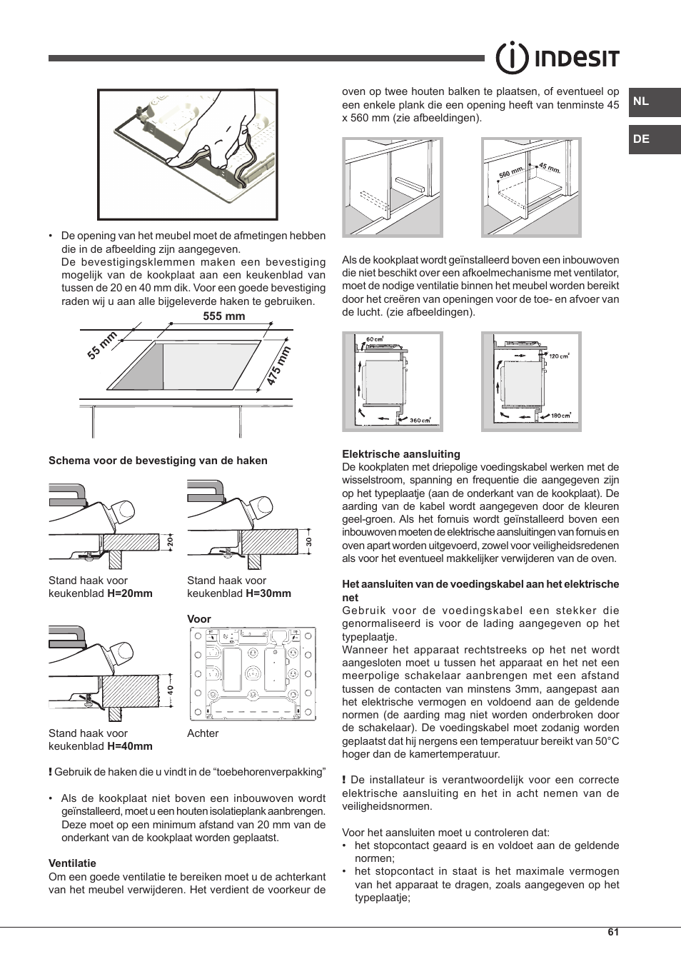 Indesit PIM-750-AS-(IX) User Manual | Page 61 / 76