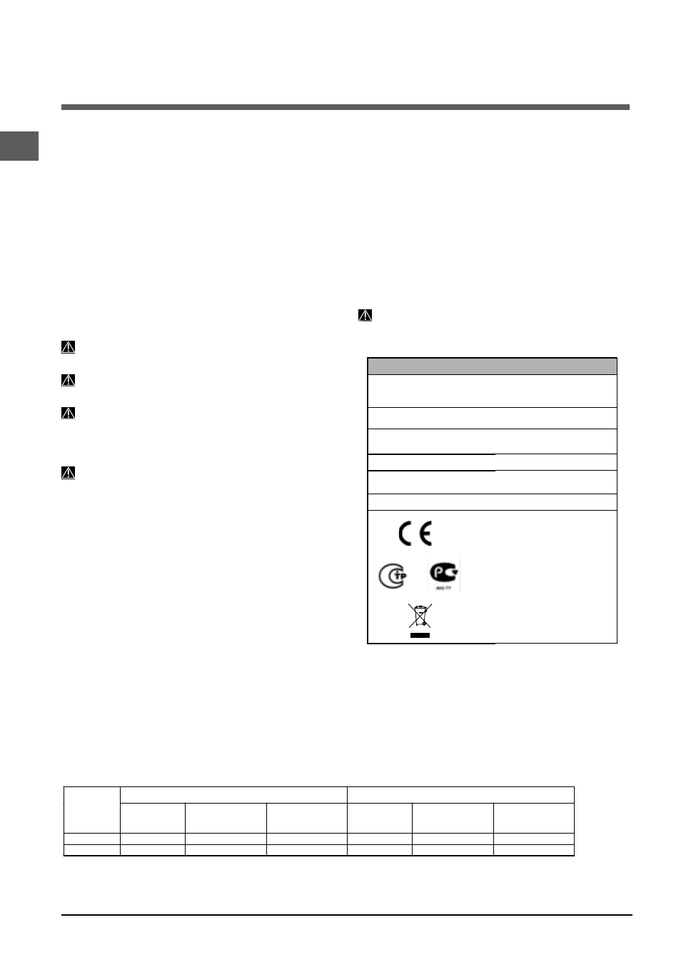 Stromanschluss, Hinweise zur ersten inbetriebnahme | Indesit DIS-361-A User Manual | Page 36 / 80