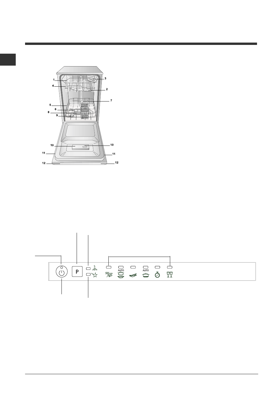 Descrizione dell’apparecchio | Indesit DIS-361-A User Manual | Page 4 / 80