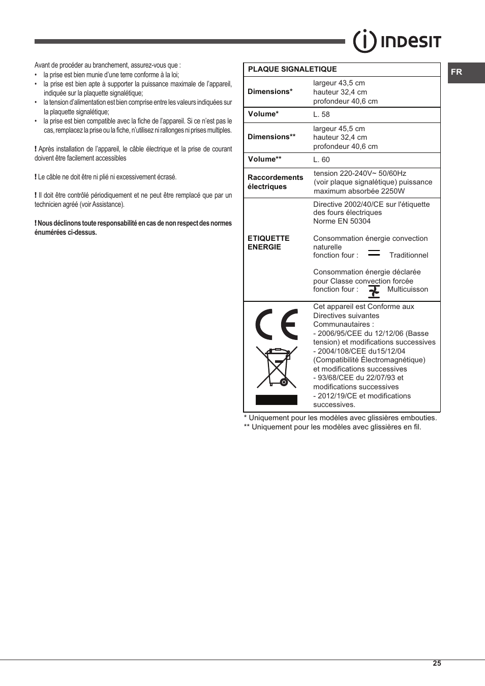Indesit IFG-51-K.A-(GR)-S User Manual | Page 25 / 56