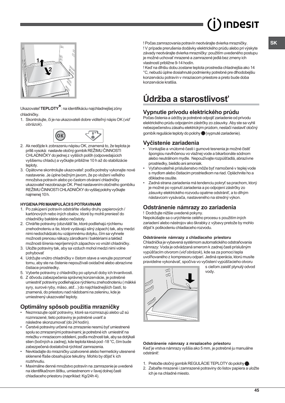 Indesit TAA-12-N User Manual | Page 45 / 72