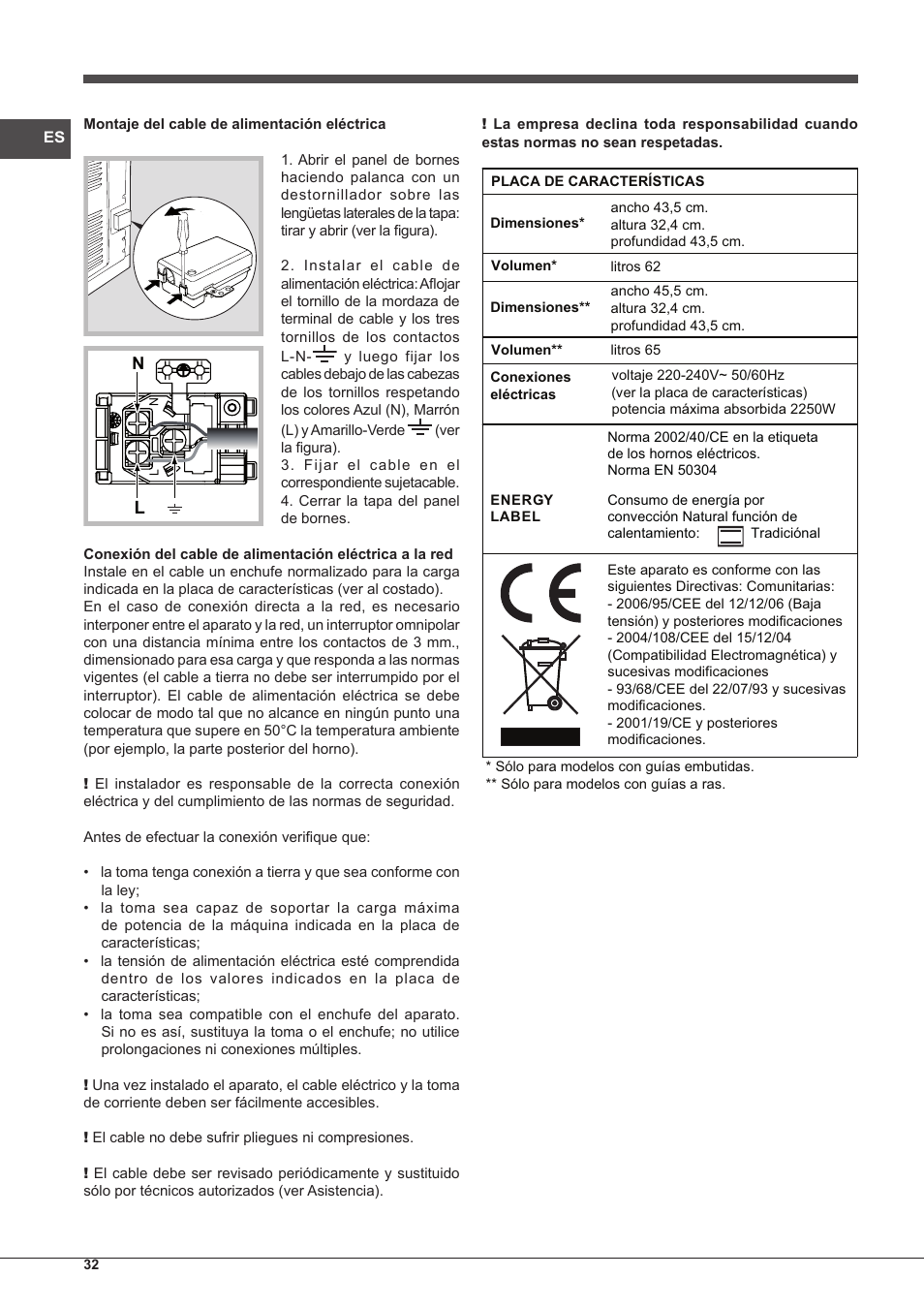 Indesit FIMS-20-K.A-AX-S User Manual | Page 32 / 60