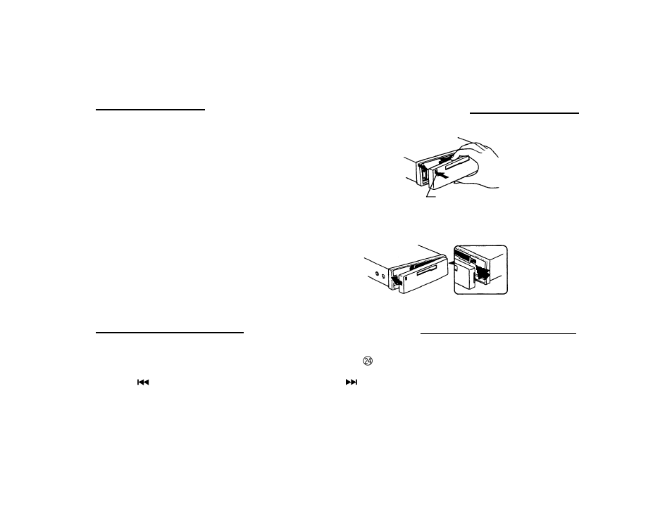 Setting the clock | Audiovox P-48 User Manual | Page 9 / 13