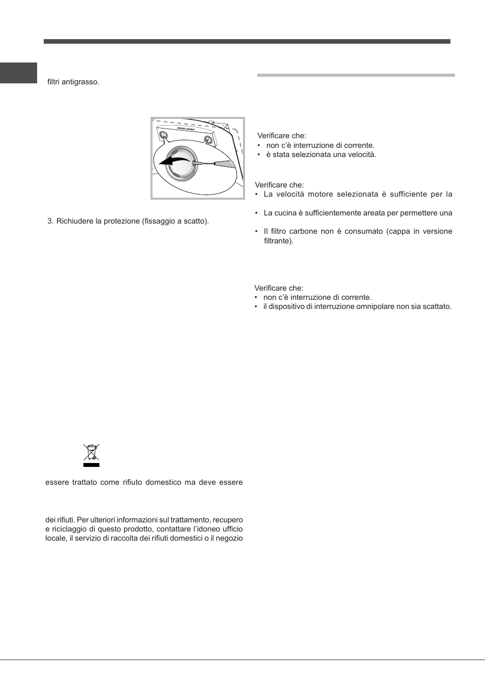 Anomalie e rimedi | Indesit IHF-9.5-A-M-IX User Manual | Page 36 / 80