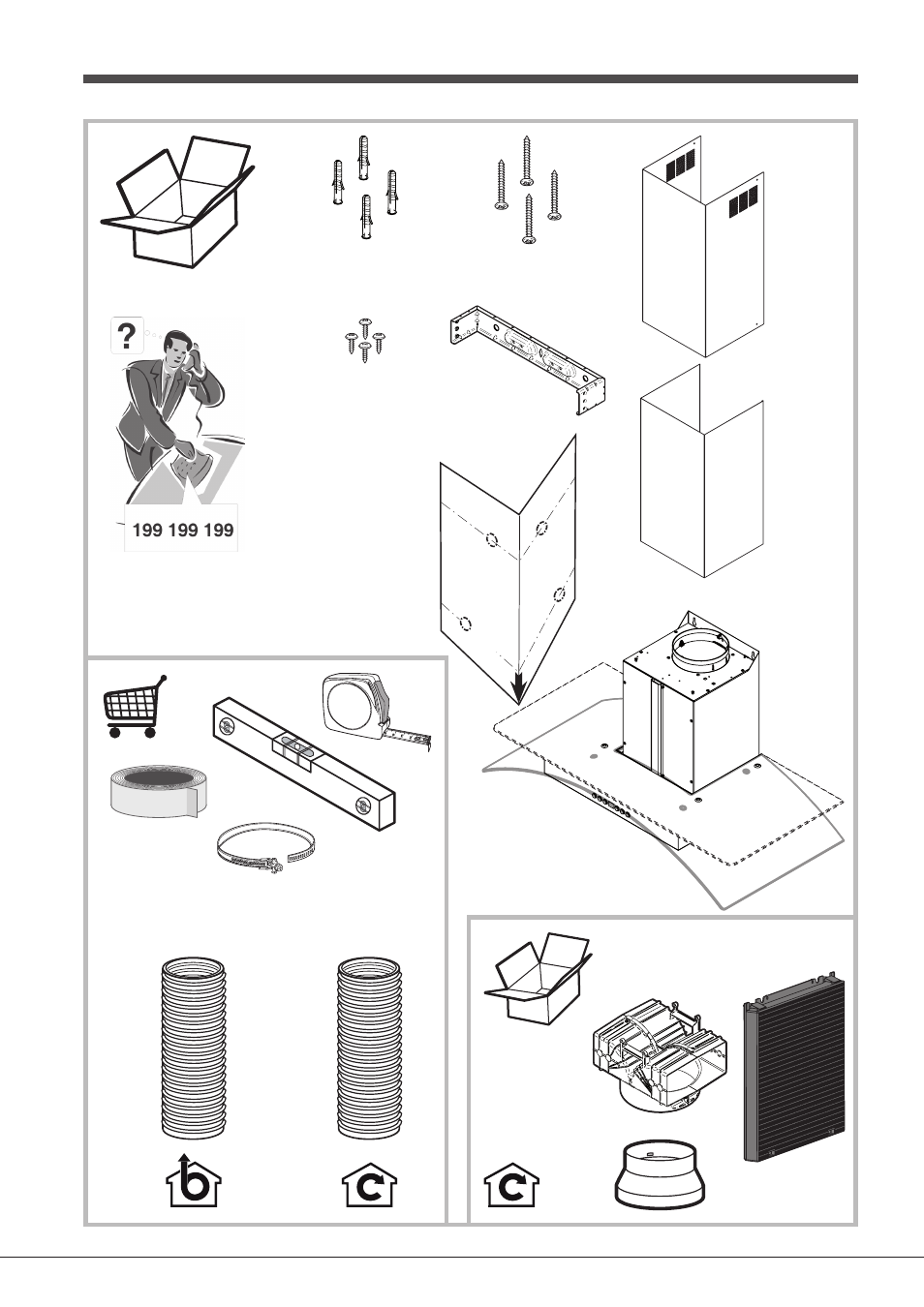 1x 2x 1x, 1x 4x | Indesit IHF-9.5-A-M-IX User Manual | Page 4 / 80